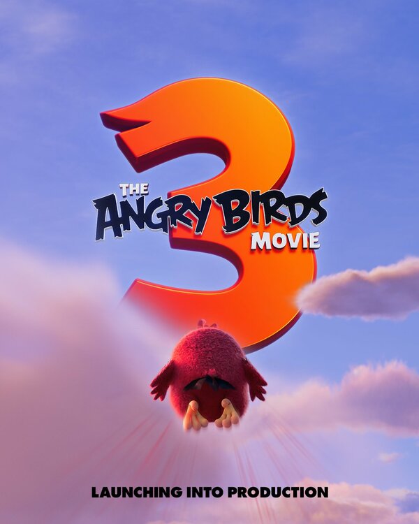 Angry Birds 3 в кино постер